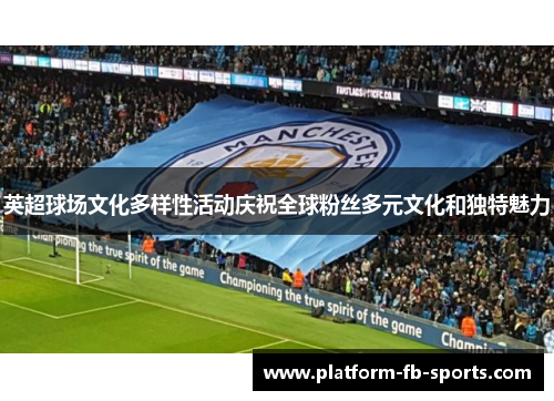 英超球场文化多样性活动庆祝全球粉丝多元文化和独特魅力